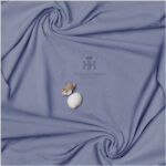Zafran Wash & Wear Fabric - Periwinkle Blue