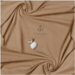 Zafran Wash & Wear Fabric - Camel Brown