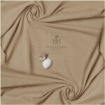 Zafran Wash & Wear Fabric - Beige