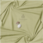 Zafran Wash & Wear Fabric - Olive Green