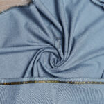 Solace Wash & Wear Fabric - Steel Blue